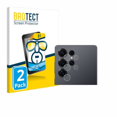 BROTECT - Screenprotector voor Samsung Galaxy S25 Ultra (ALLEEN Camera Lens) - Folie Beschermfolie transparant 2 Stuks
