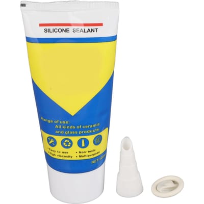 Multifunctionele siliconenkit, waterdichte kit voor kelder, badkamer, keuken, binnen, transparant