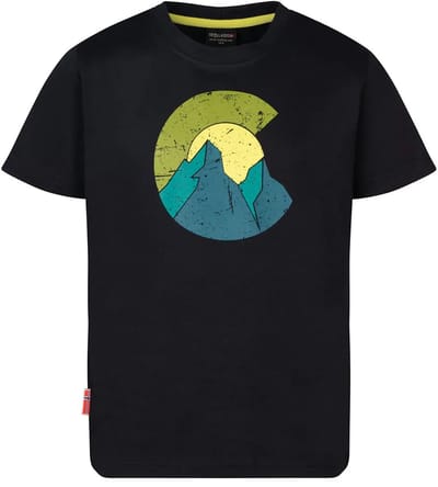 Trollkids Halsafjord T-shirt Met Korte Mouwen Zwart 98 cm Kinderen