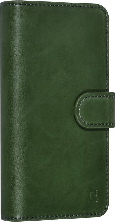 UNIQ Accessory 2 in 1 Groen iPhone 13 Mini Booktype en Backcover Pasjeshouder - Magneetsluiting