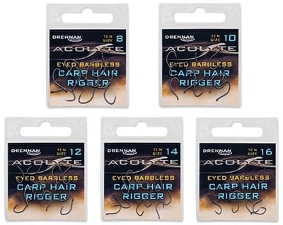 Drennan Acolyte Carp Hair Rigger - Maat : 12