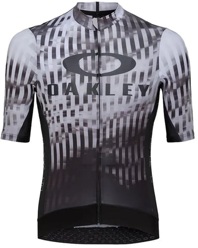 Oakley Apparel Icon Training Korte Mouw Wielertrui Grijs XL Man