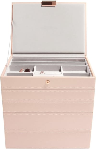 Sieradendoos XL - Juwelendoos - Juwelen Houder - Roze