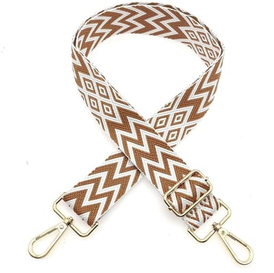 LIVIA HOME- Tasriem Verstelbaar 75-135cm - Brede Stoffen Riem - Multifunctioneel - Schouderband voor Tas - Vervanging voor Handtas