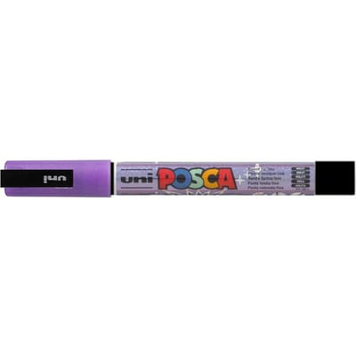 Uni Posca Uni Posca Verfmarker 3M Glitter Paars
