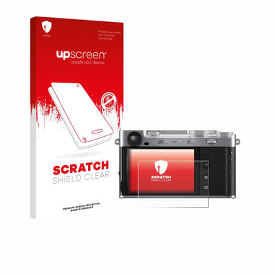 upscreen - Screenprotector voor Fujifilm X-E5 - Folie Beschermfolie transparant