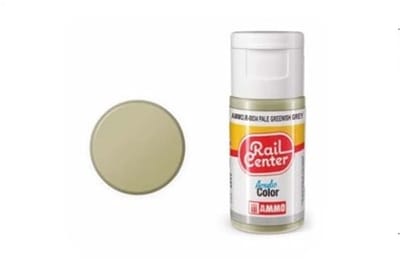 AMMO MIG Hobbyverf - MIG R0034 Rail Center - Pale Greenish Grey - 15ml Verf flesje - 15 ml