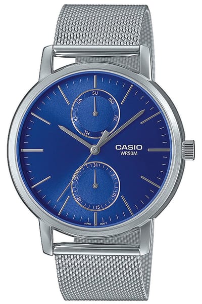 Casio Casio Collection MTP-B310M-2AVEF Horloge - Staal - Zilverkleurig - Ø 40 mm
