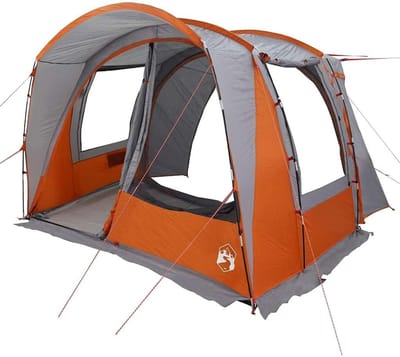 Autotent - Camper Tent - Outdoor Reizen - Waterdicht Polyester - 300x185x200cm - Grijs Oranje