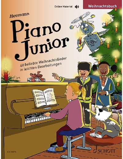 Schott Music Piano Junior: Weihnachtsbuch - Kerstmis boek voor toetsinstrumenten