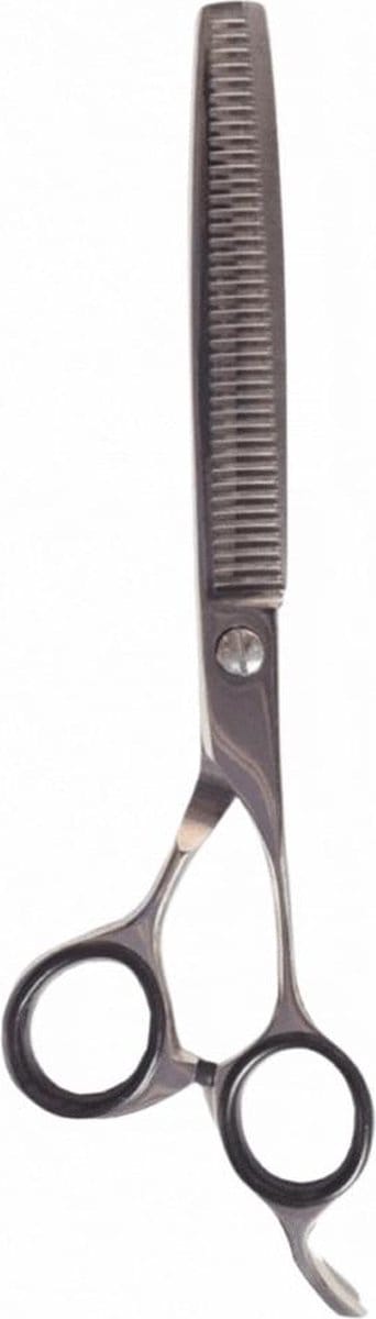 Thinning Schaar 7.5 inch - Rechtshandige kappersscharen | Uitdunnen Schaar | Professionele Uitdunschaar | Barber Schar | Effileerschaar Zilver 7.5 inch