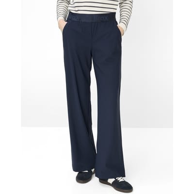 Brax Dames Palazzobroek  Style MAINE NAVY, donkerblauw, maat 38