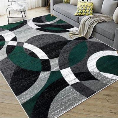 Noords Abstract Tapijt Woonkamer Slaapkamer Keuken Eetkamer Vloermat Woondecoratie Geometrisch Groot Oppervlak Vloermat 160*230cm