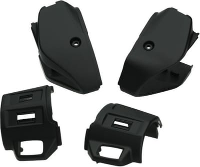 Stuurschakelaar set voor Vespa Primavera, Sprint mat zwart (vanaf 2018)