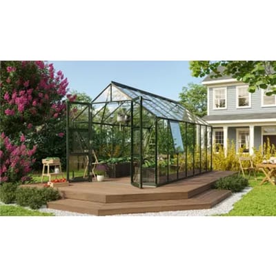 Vitavia Tuinkas Olymp 11500 - Veiligheidsglas 3mm - Smaragd - 257x449x254cm