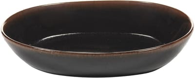 Serax Out Of Lines By Uncharted Diep Bord Ø23 Black Brown