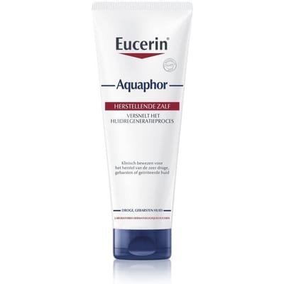 Eucerin Aquaphor Huidherstellende Zalf - Zalf voor Zeer Droge, Gebarsten en Geïrriteerde huid Huid - Grootverpakking - 198 gram