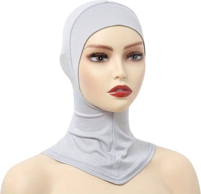 Bovista Hoofddoek - Hijab - Dames - Abaya - Sjaal - Islamitische Kleding - Moslim Kleding - Alhamdulillah - Lichtgrijs