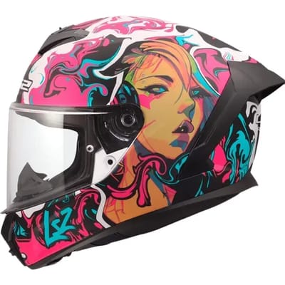 Volle motorhelm LS2 FF820 Rapid III