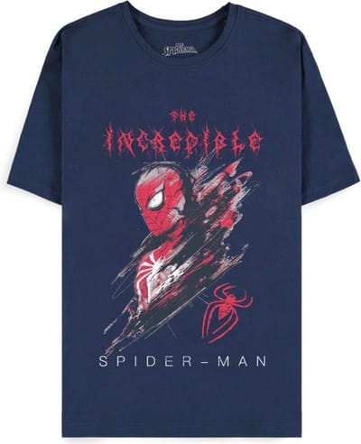 Spider-Man The Incredible Heren T-shirt - blauw - M