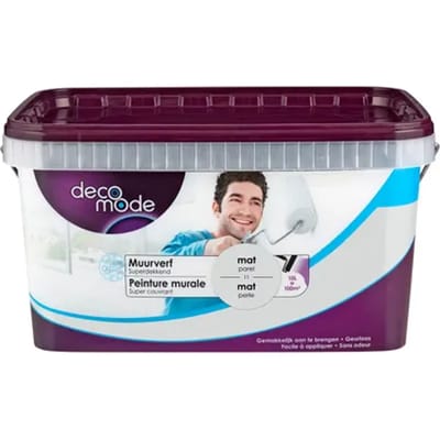Decomode Muurverf Muurverf - Mat - Parel - 10l