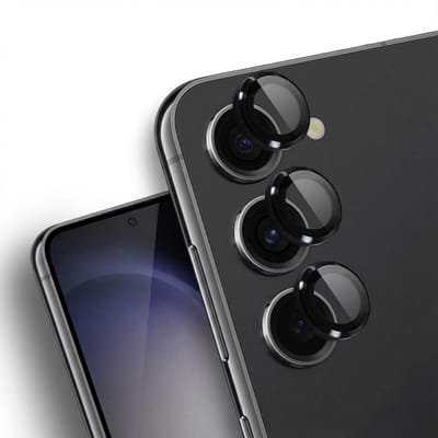 imoshion Camera Lens Protector - Geschikt voor Samsung Galaxy S23/Samsung Galaxy S23 Plus - 2 Pack - Zwart