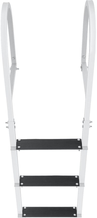 Verlengladder 3 Treden - Draagvermogen 250 Kg - Drie Maten - 3 Treden, 4 Treden En 5 Treden - Afneembaar Aluminium - Boottoegangssysteem