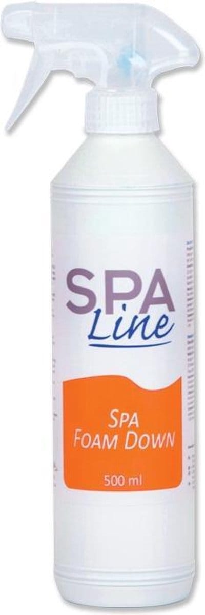 Spa Line Foam Down (Anti schuim) - No Foam - Spa Line Schuimverwijderaar - 500ML - Schuimverwijderaar jacuzzi