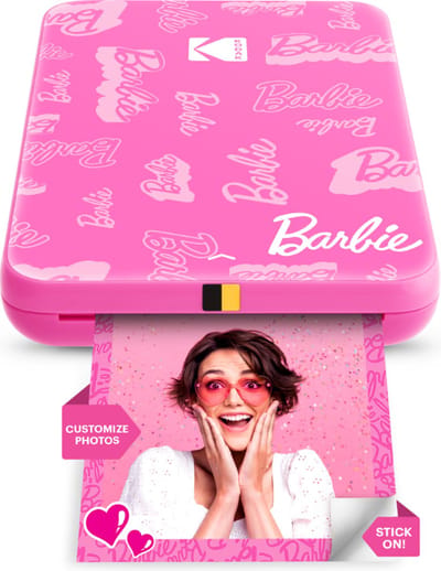 Kodak - Step Printer Slim Barbie Printer - Signature Style - Instant Printing - Pocket Printer