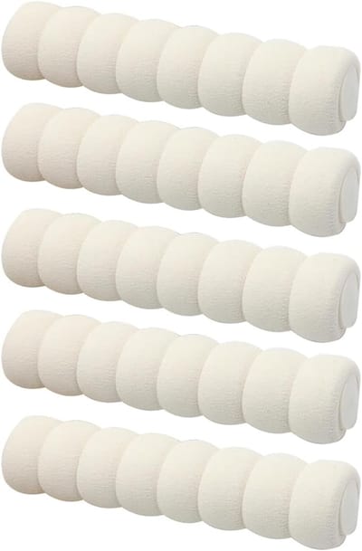 5stuks- Deurklink bescherming -Schuimdeurklinkafdekking- Wit -Voor Binnen En Buiten- Muurbeschermer-voor deurklinkbescherming en bescherming tegen muren- voor Kindveiligheid en Bescherming-Antistatisch - Foam