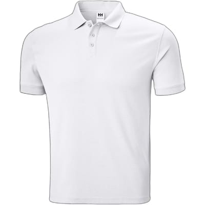 Helly Hansen Riftline Korte Mouw Poloshirt Wit XL Man