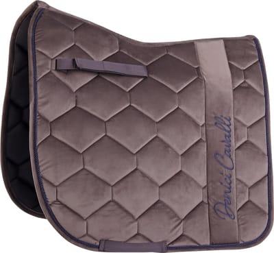 Harry's Horse - Zadeldek Velvet Denici Cavalli Taupe - Taupe - Full DR