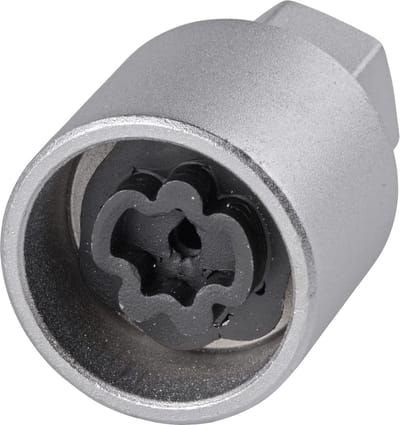 SW-Stahl 02385L-19 velgslot demontage adapter I passend voor Mercedes-Benz I adapter 319 I demontage gereedschap voor het losmaken van het wielslot I ontgrendelingsgereedschap voor velgsloten