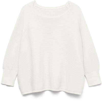VERO MODA - VMNEW NORA 3/4 BOATNECK PULLOVER NOOS - Dames - Gebreide truien