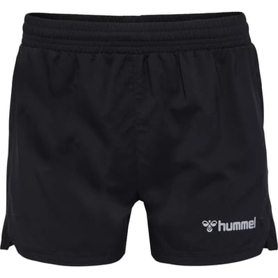 Hummel Dames Sportshorts Normale Pasvorm Lichtgewicht Materiaal Reflecterende Details Comfortabele