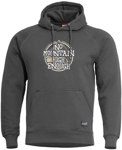 Pentagon Phaeton No Mountain Hoodie Grijs L Man