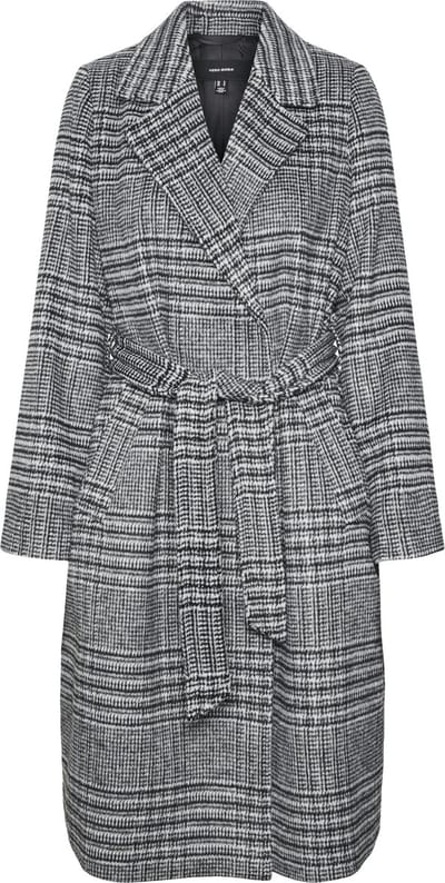 VERO MODA - VMLUCK LONG CHECK COAT BOO - Dames - Gewatteerde jassen