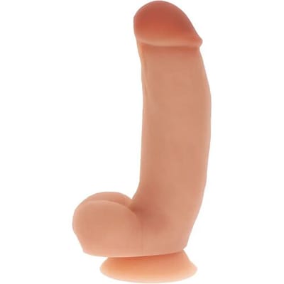 ToyJoy Get Real Dildo Siliconen met Ballen - 18 cm