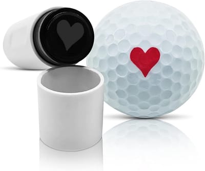 Golfbal Stempel Marker Diverse Ontwerpen en Emoji's voor Herkenbaarheid
