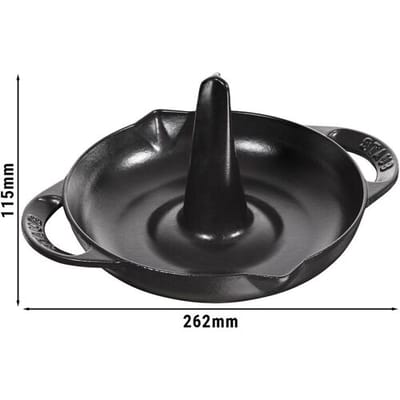 STAUB SPECIALITIES - Kippenbraadpan - Ø 240mm - Gietijzer