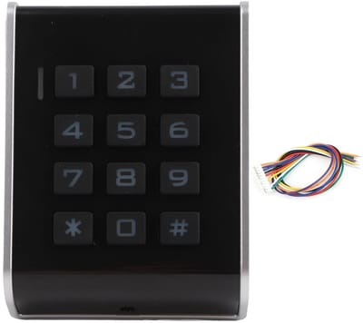 Solidchoice - Dailygoody - Deurtoetsenbord - Wachtwoord Toegang - Beveiliging Toegangscontroller - Compact formaat - ID-kaart Toegang - Ideaal voor bedrijven - Gesc