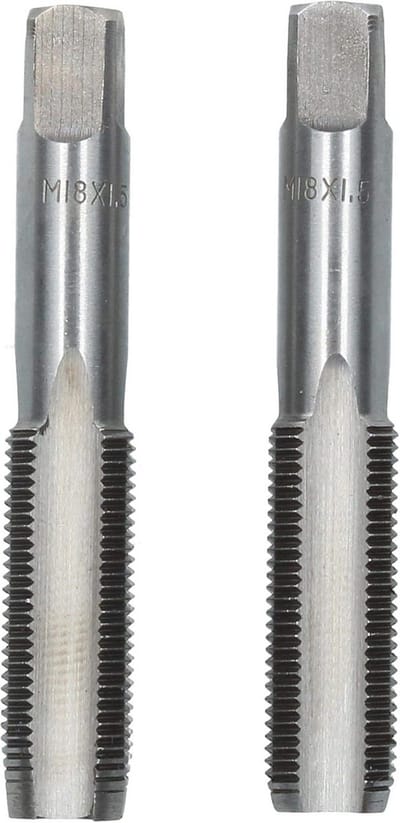 Metrische Tap Set M18 x 1.5mm van Hoge Kwaliteit voor Professioneel Gebruik