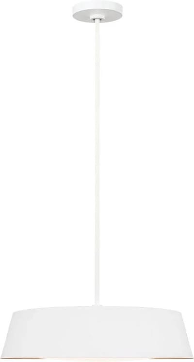 Feiss LED Hanglamp Asher | 5X E14 Max 60W | Dimbaar | Matte White & Gold