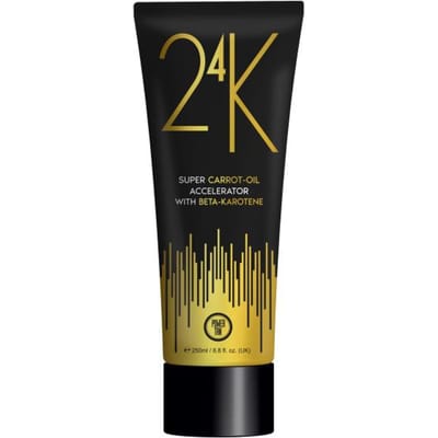 POWER TAN - 24K Super Carrot-Oil Sunbed - zonnebankcreme - Accelerator - 250ml
