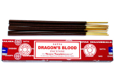Satya Dragon's Blood Wierookstokjes - 1 Doosje 15 Gram - Wierook Stokjes - Premium Wierook