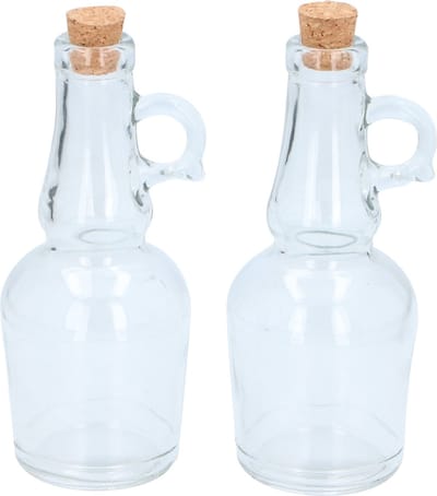Alpina Olie & Azijn Fles - 250 ml - Glas - 2 delig