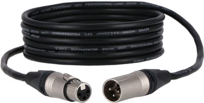 Devine MIC500N/3 XLR microfoon/signaalkabel met Neutrik-connectoren 3 meter