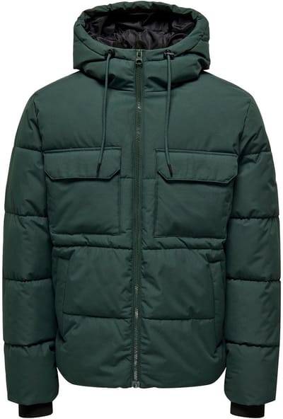 ONLY & SONS JUNIOR- OSJELIJAH PCKT. HOOD JACKET OTW NOOS Jongens Jas