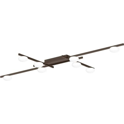 Wever & Ducré Lighting WEVER & DUCRÉ LED plafondlamp Perlez Grid 1.0 brons 927