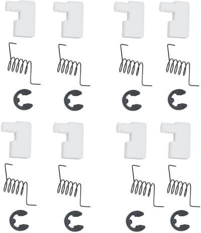 Dailygoods- Starterpallen 4 Sets - Compatibel met MT-9999/4500/5200/5800 - Vervangt Versleten Pinnen - Eenvoudige Installatie - Duurzaam Materiaal - 8 Starterpinnen/8 Startveren - Kettingzaagonderdelen